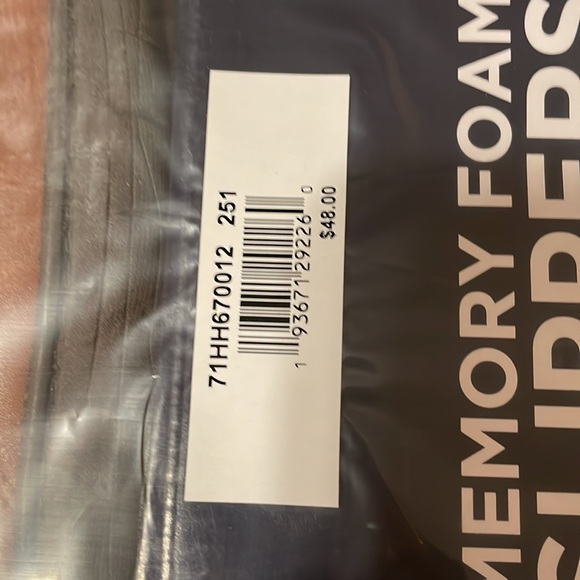 HAGGAR Mens Memory Foam Slippers,  Brown, Size 11-12. New with Tag - Picture 4 of 4